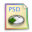 PSD File Icon 32x32 png